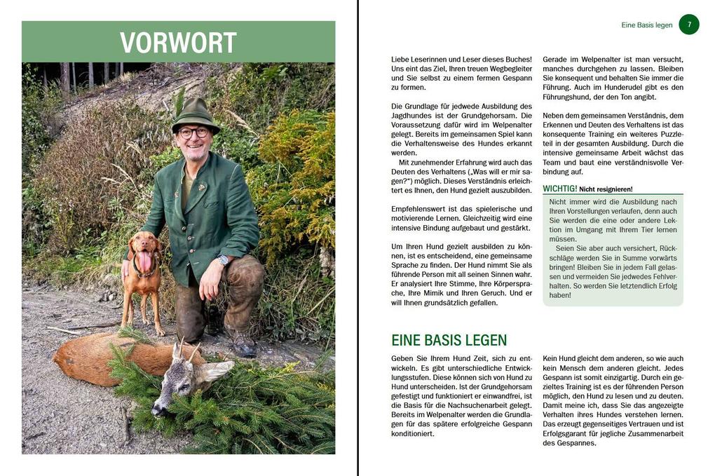 Weitere Ansicht: Jagdhunde ausbilden | Bernhard Hammer