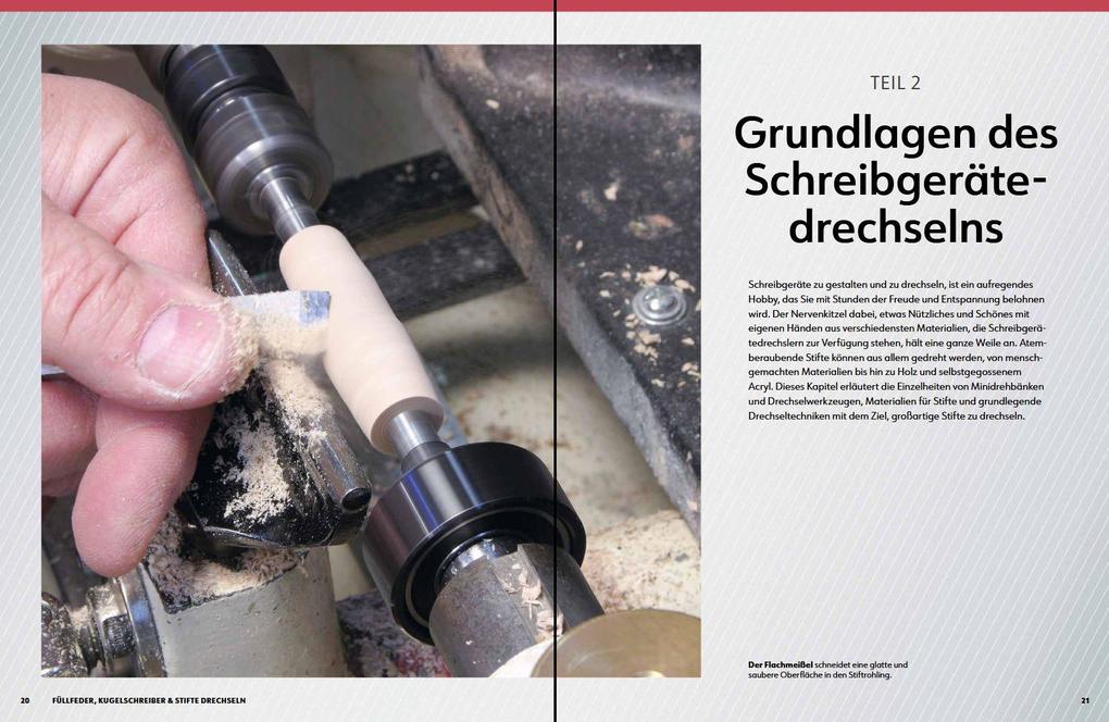 Weitere Ansicht: Füllfeder, Kugelschreiber & Stifte drechseln | Barry Gross