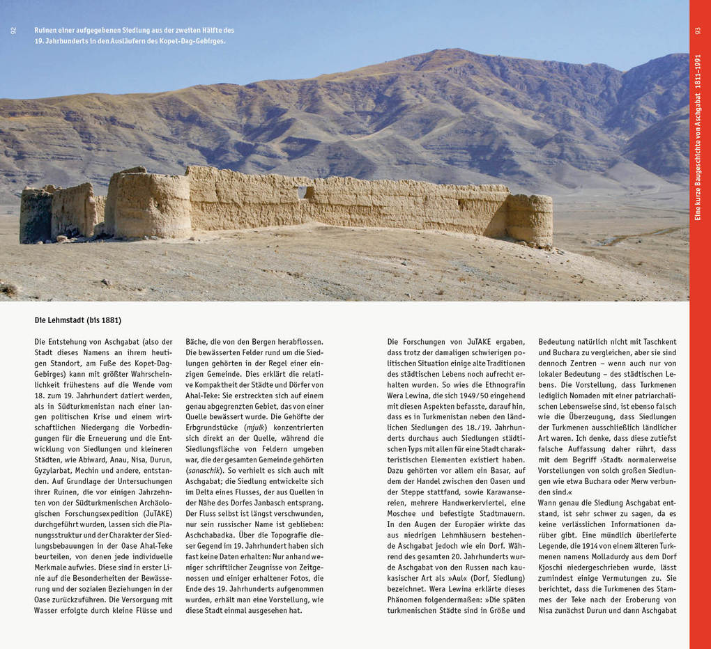 Weitere Ansicht: Turkmenistan. Architekturführer