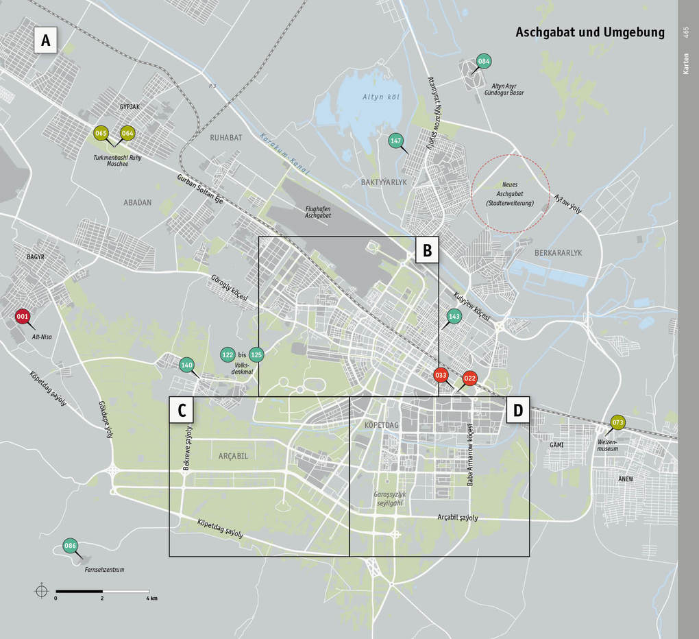 Weitere Ansicht: Turkmenistan. Architekturführer