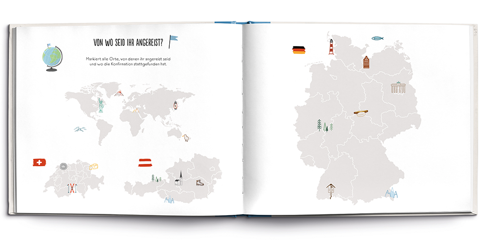 Weitere Ansicht: Meine Konfirmation in einem Buch | Annika Mengel