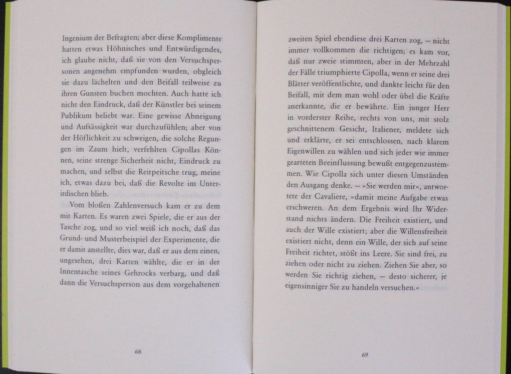 Weitere Ansicht: Mario und der Zauberer | Thomas Mann
