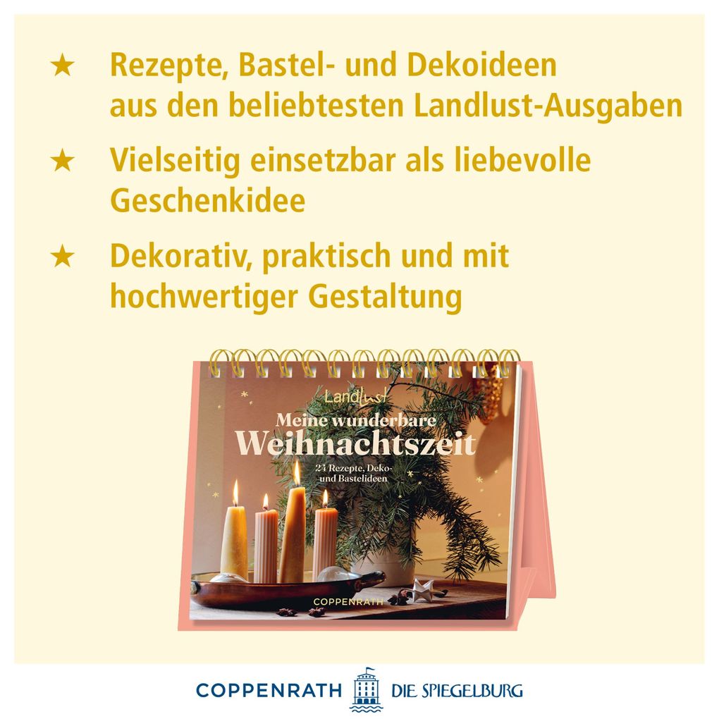 Weitere Ansicht: Rahmen-Tischkalender - Landlust - Meine wunderbare Weihnachtszeit