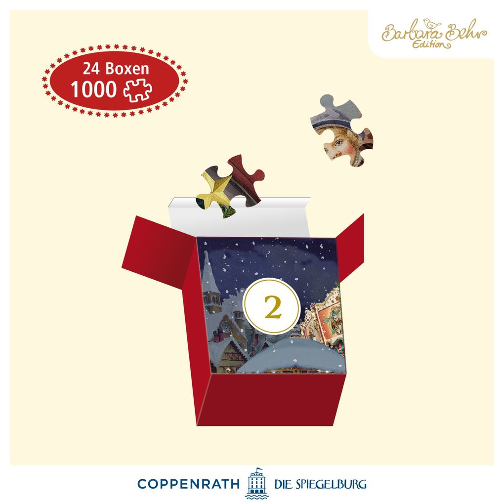 Weitere Ansicht: Puzzle-Adventskalender - Nostalgischer Weihnachtsladen