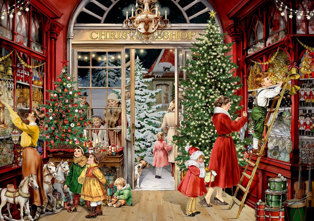 Weitere Ansicht: Mini-Adventskalender - Advent voll Nostalgie