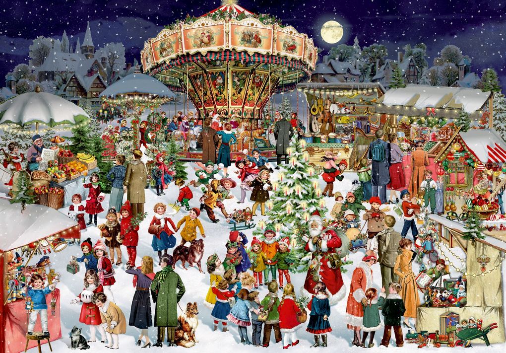 Weitere Ansicht: Mini-Adventskalender - Advent voll Nostalgie
