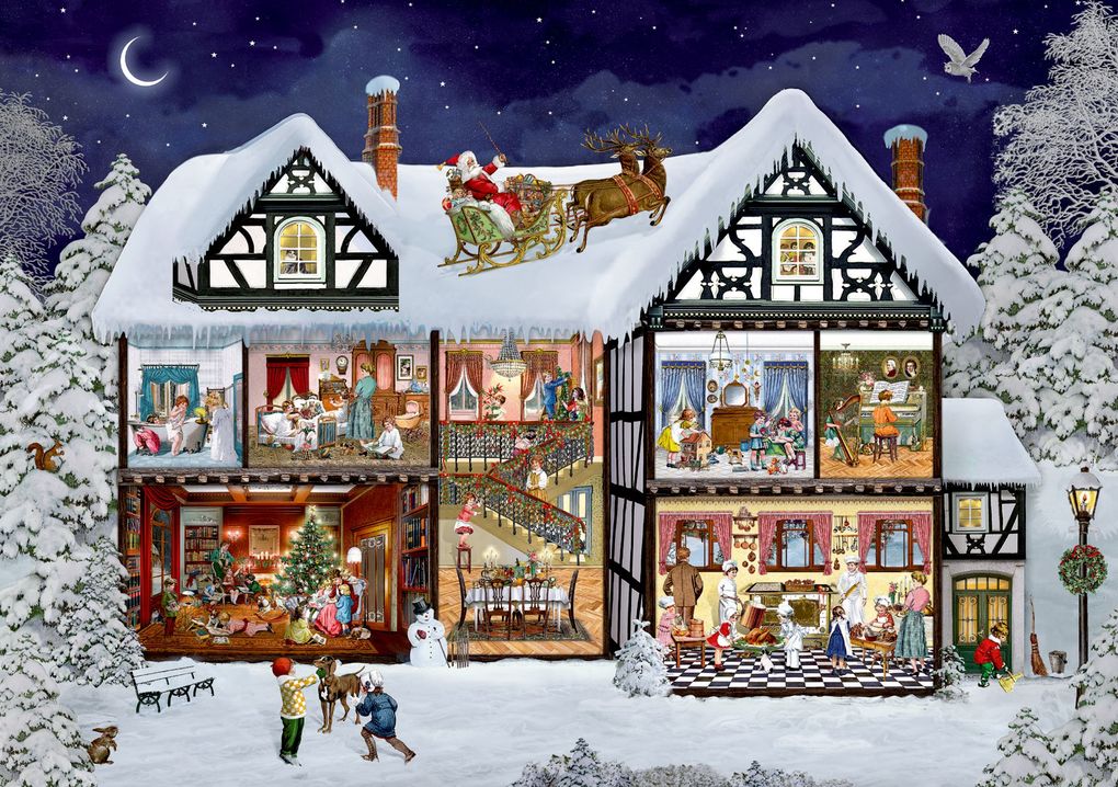 Weitere Ansicht: Mini-Adventskalender - Advent voll Nostalgie