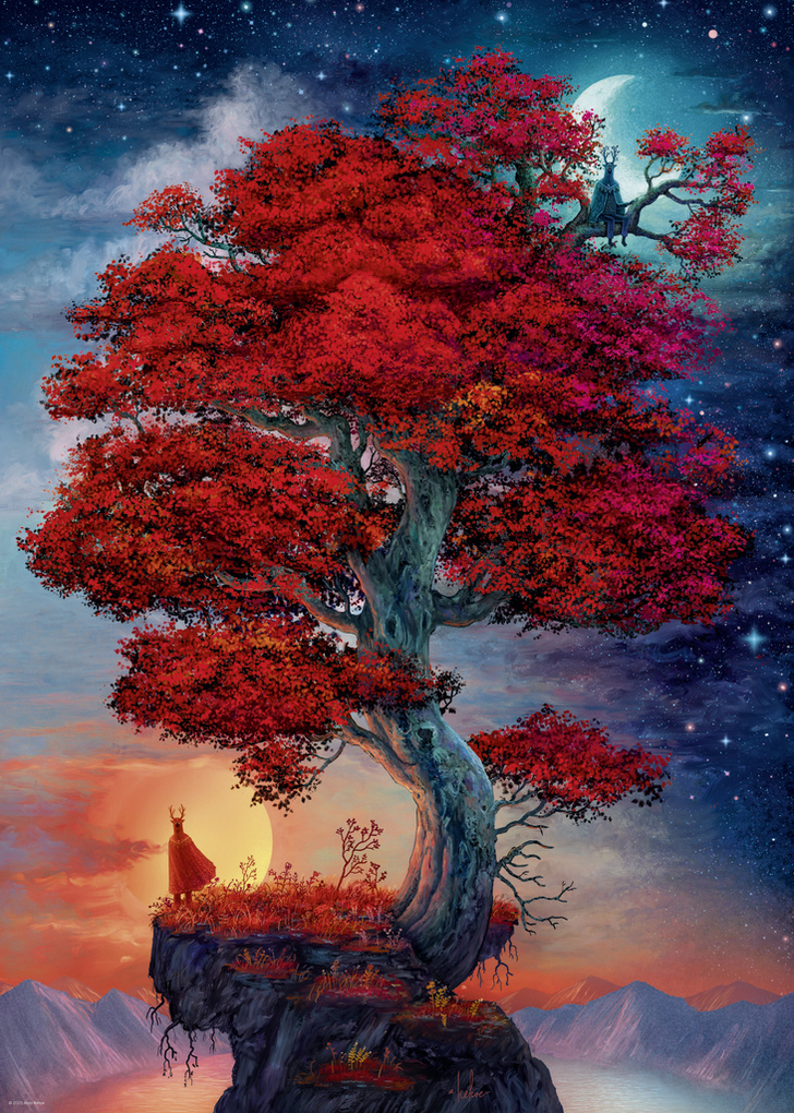 Weitere Ansicht: LIGHT & DARK, HEYE Puzzle von Rie Tokimatsu