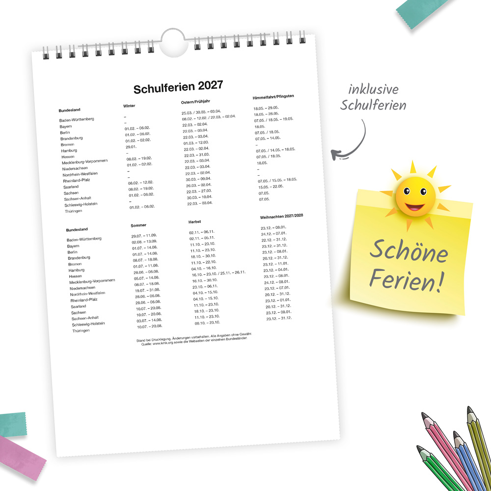 Weitere Ansicht: TRÖTSCH - Foto- und Bastelkalender A4 2027