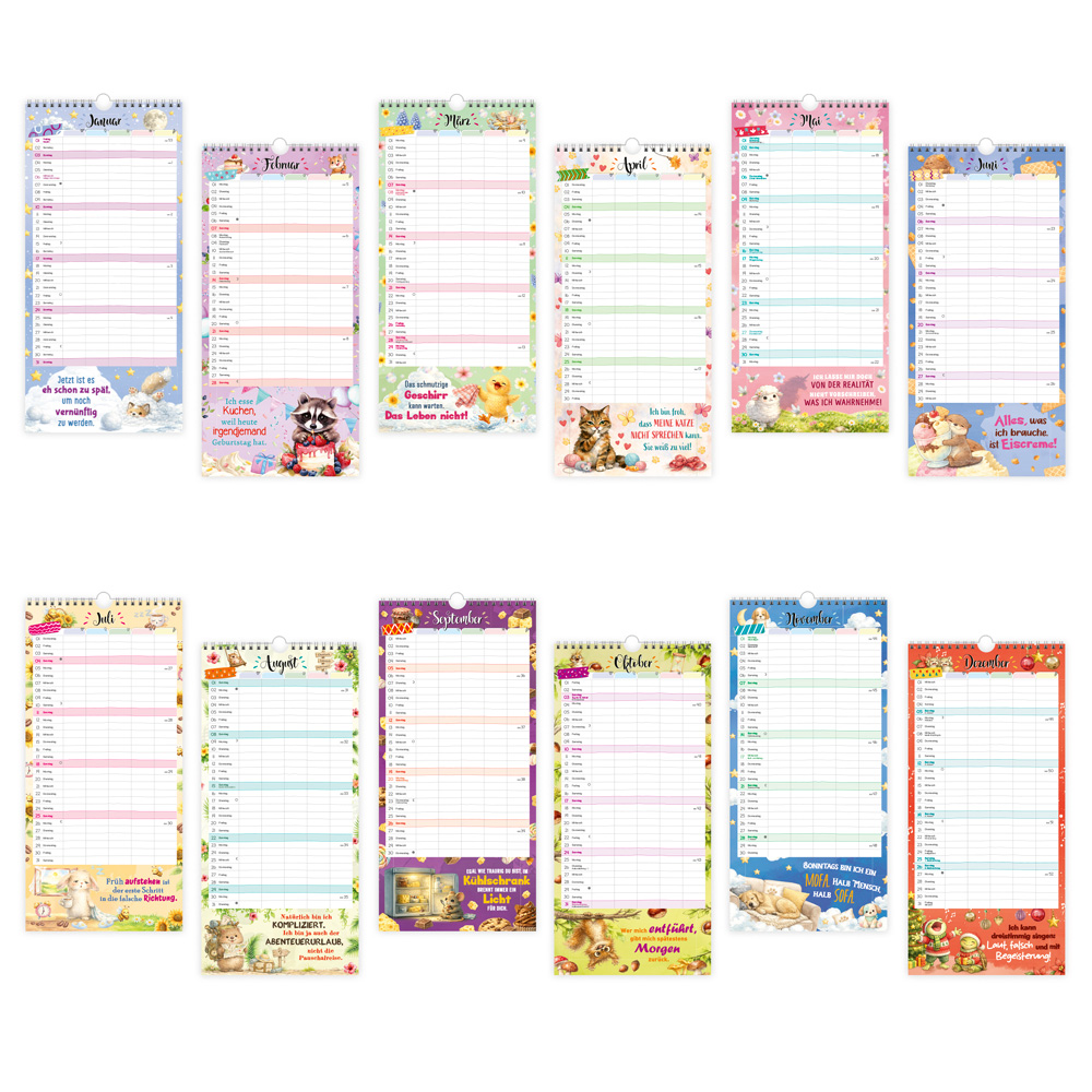 Weitere Ansicht: TRÖTSCH - Familienkalender Spruchreif 2027