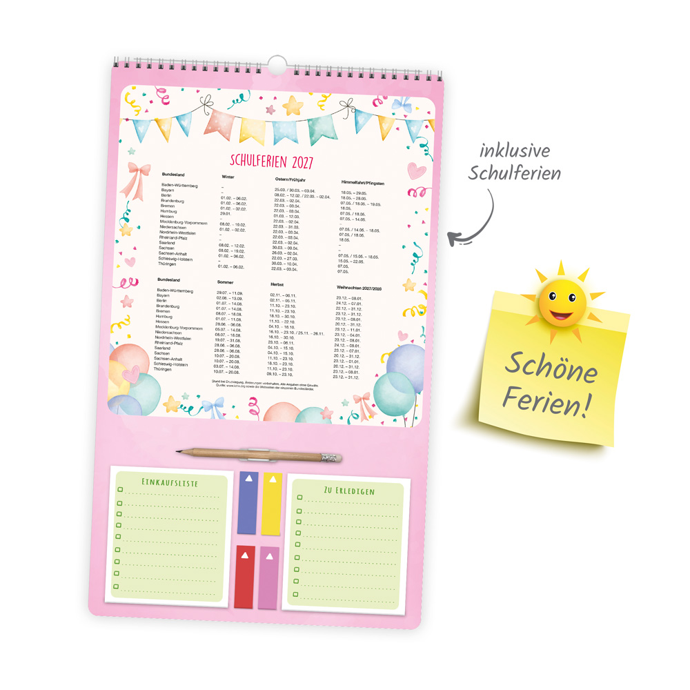 Weitere Ansicht: TRÖTSCH - Familienkalender Der große Familienplaner 2027