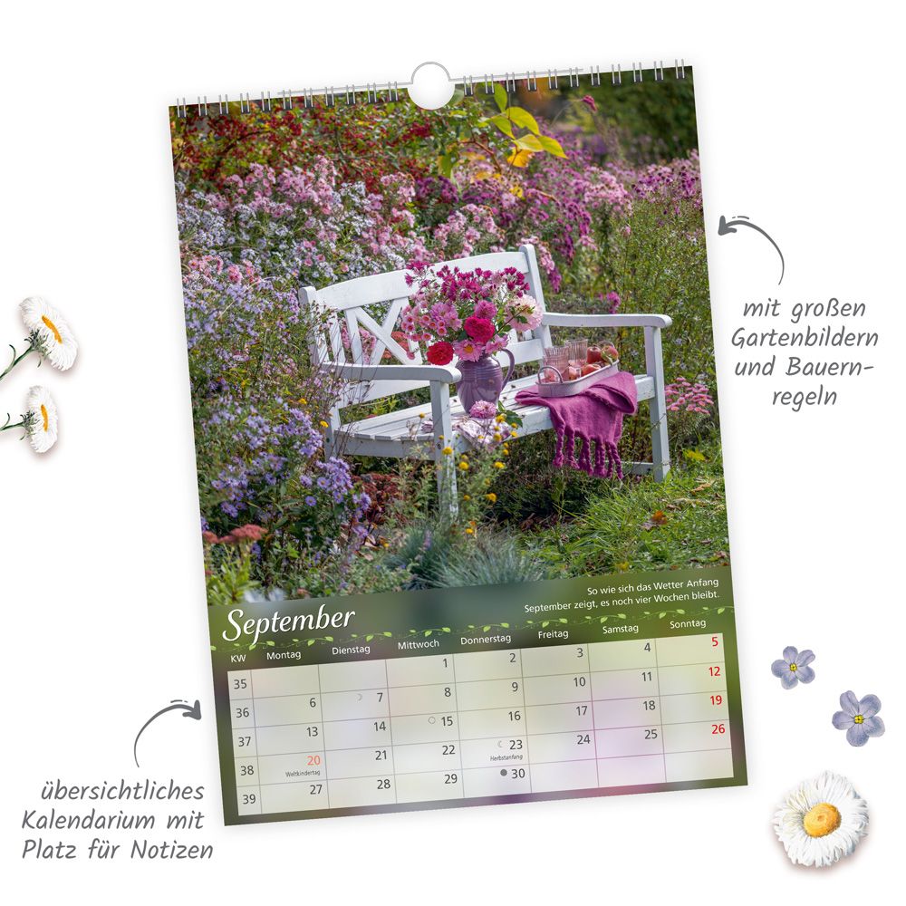 Weitere Ansicht: TRÖTSCH - Classickalender Gartenfreunde 2027