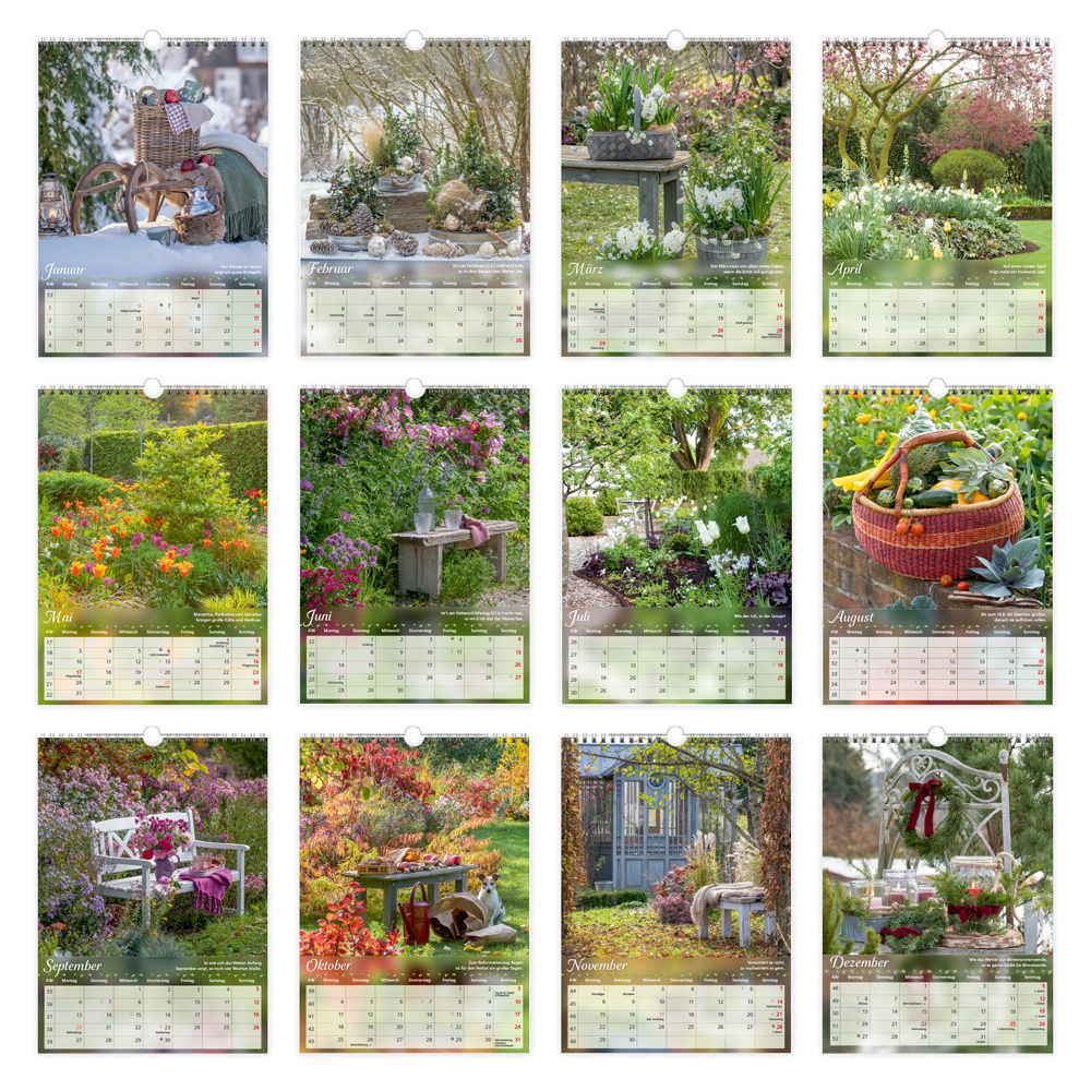 Weitere Ansicht: TRÖTSCH - Classickalender Gartenfreunde 2027