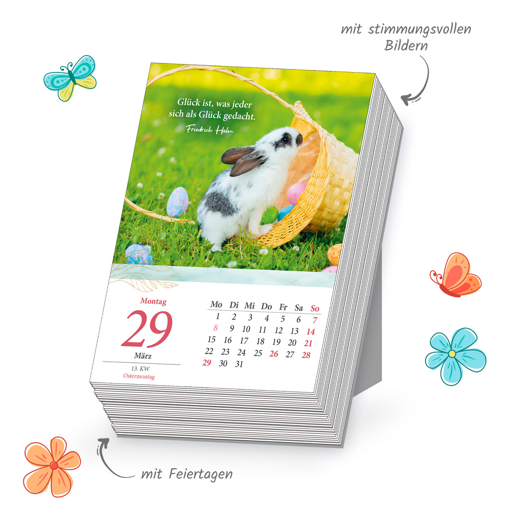 Weitere Ansicht: TRÖTSCH - Abreißkalender Gedanken und Sprüche 2027