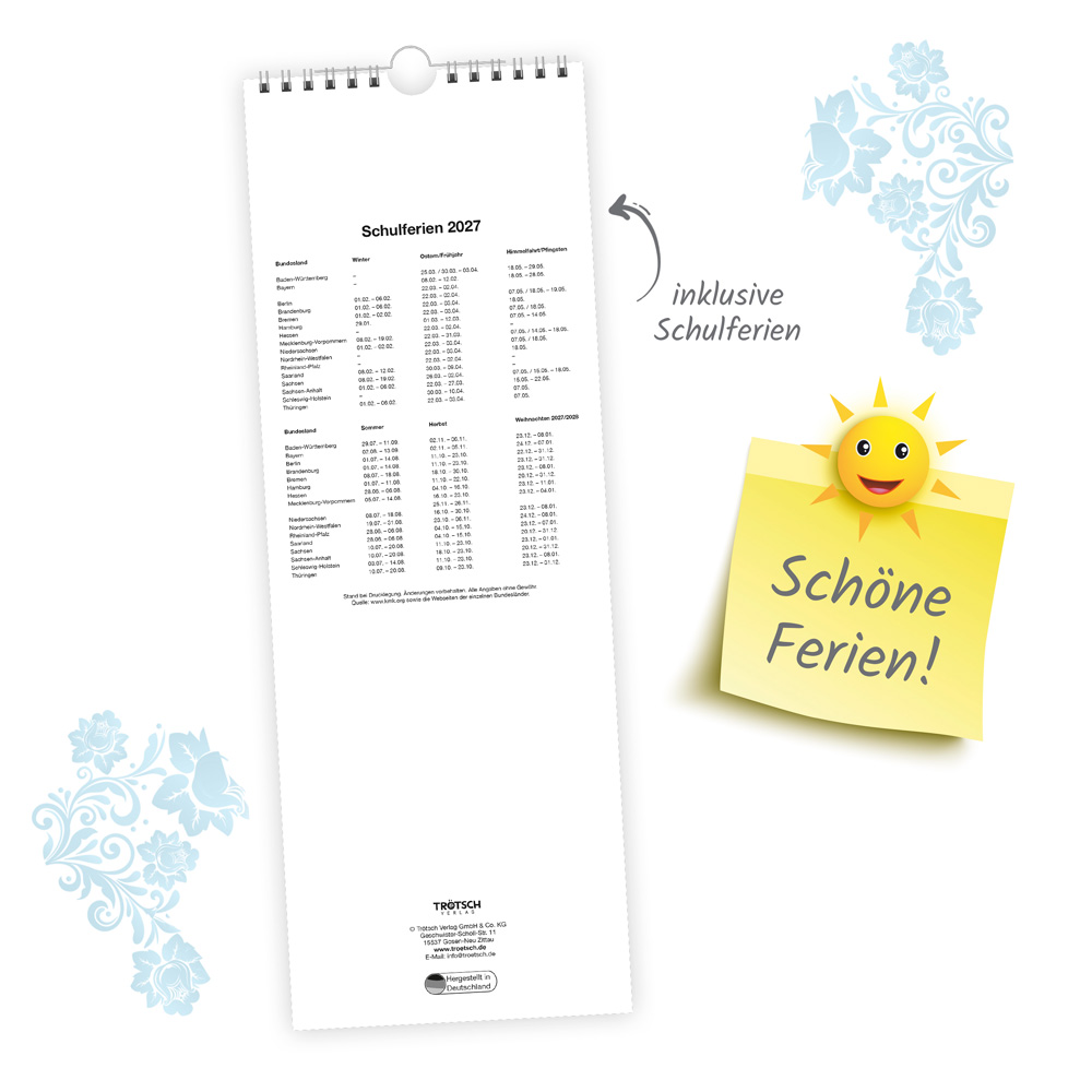 Weitere Ansicht: TRÖTSCH - Maxi-Streifenkalender Großmutters Küche 2027