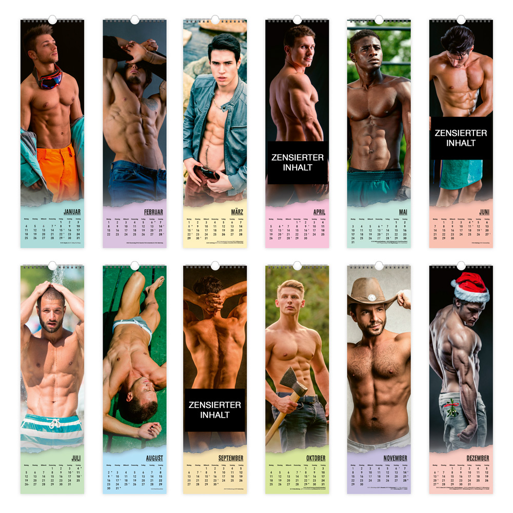 Weitere Ansicht: TRÖTSCH - Erotikkalender XL-Streifenkalender Men 2027