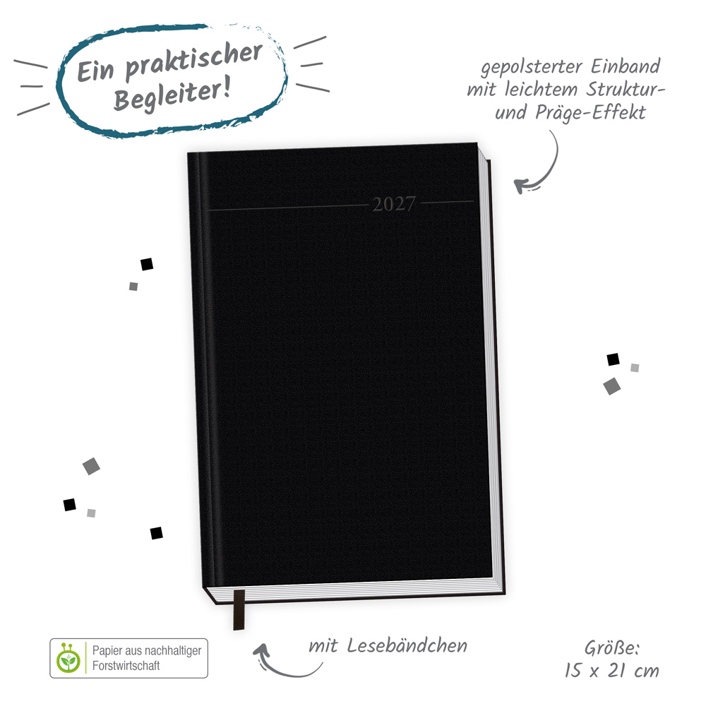 Weitere Ansicht: TRÖTSCH - Buchkalender A5 2027