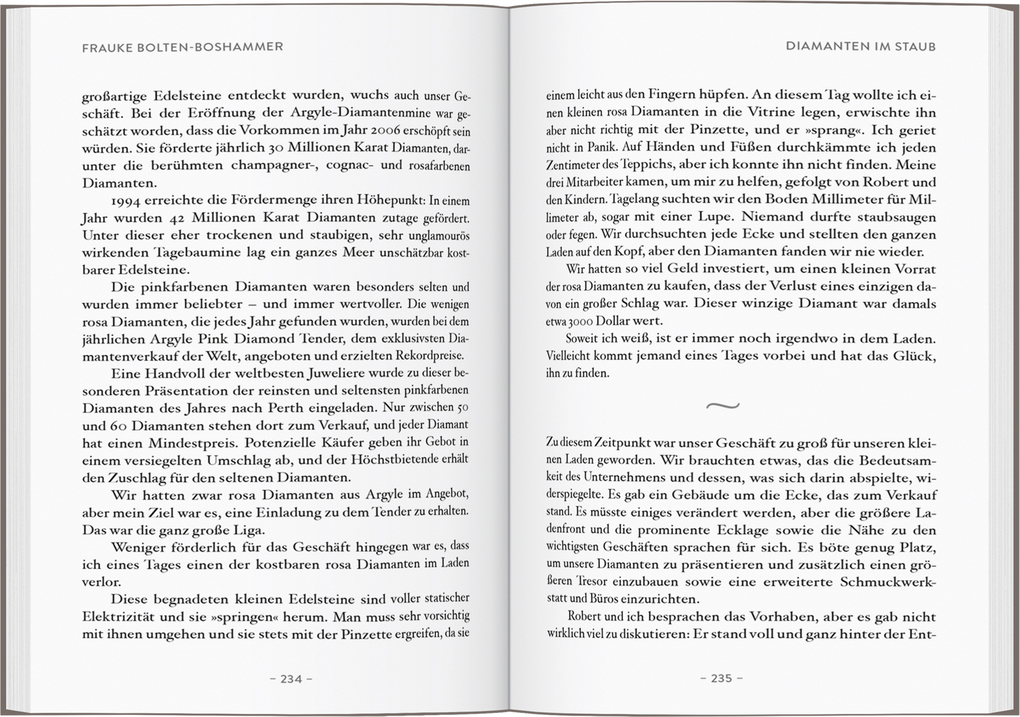 Weitere Ansicht: Diamanten im Staub | Frauke Bolten-Boshammer mit Sue Smethurst