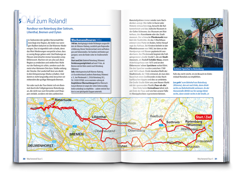 Weitere Ansicht: BVA Die 44 schönsten Wochenend-Radtouren in Deutschland