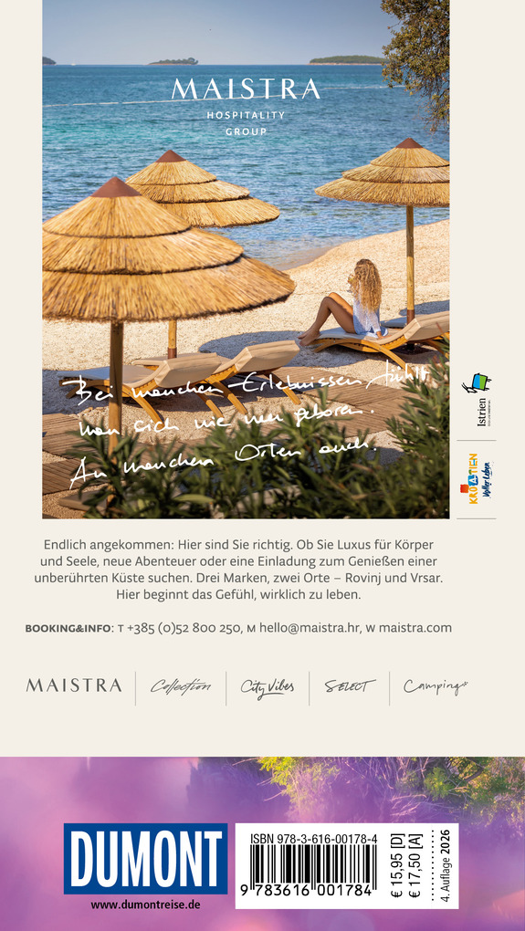 Weitere Ansicht: DUMONT direkt Reiseführer Istrien, Kvarner Bucht | Daniela Schetar