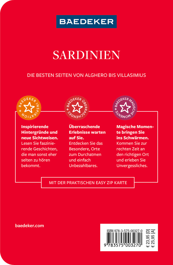 Weitere Ansicht: Baedeker Reiseführer Sardinien | Birgit Müller-Wöbcke, Timo Lutz