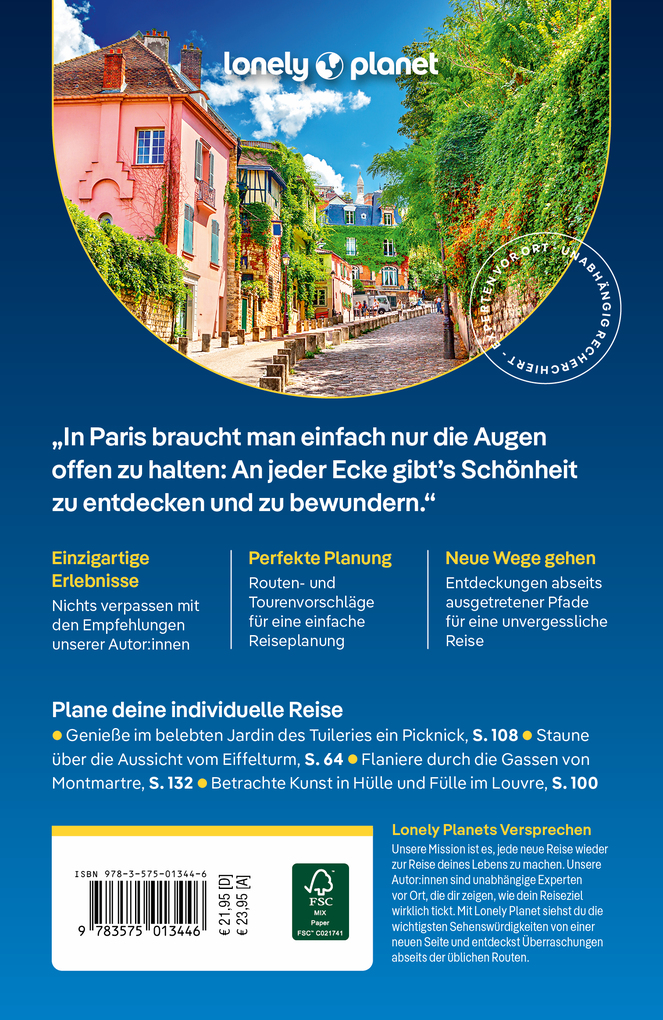 Weitere Ansicht: LONELY PLANET Reiseführer Paris