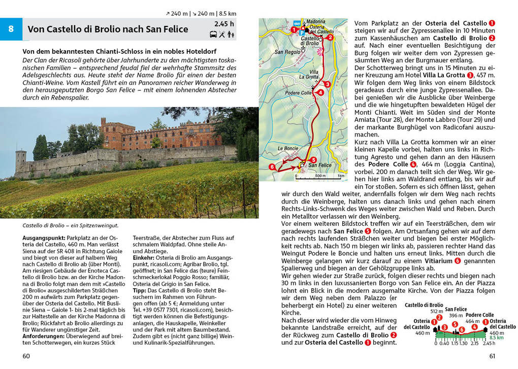 Weitere Ansicht: ROTHER Wanderführer Toskana - Der Süden. 50 Touren zwischen Florenz und der Maremma, im Chianti und um San Gimignano und Siena | Rolf Goetz, Albrecht Ritter