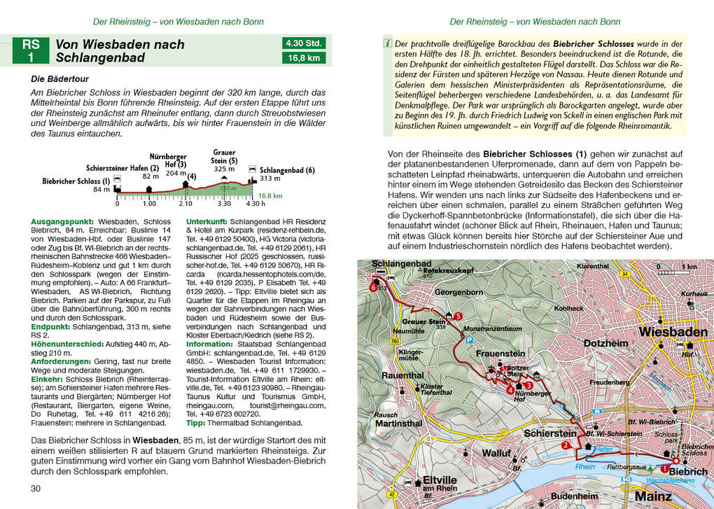 Weitere Ansicht: ROTHER Wanderführer Rheinsteig - RheinBurgenWeg. 34 Etappen auf den Weitwanderwegen rechts und links des romantischen Mittelrheins | Jürgen Plogmann
