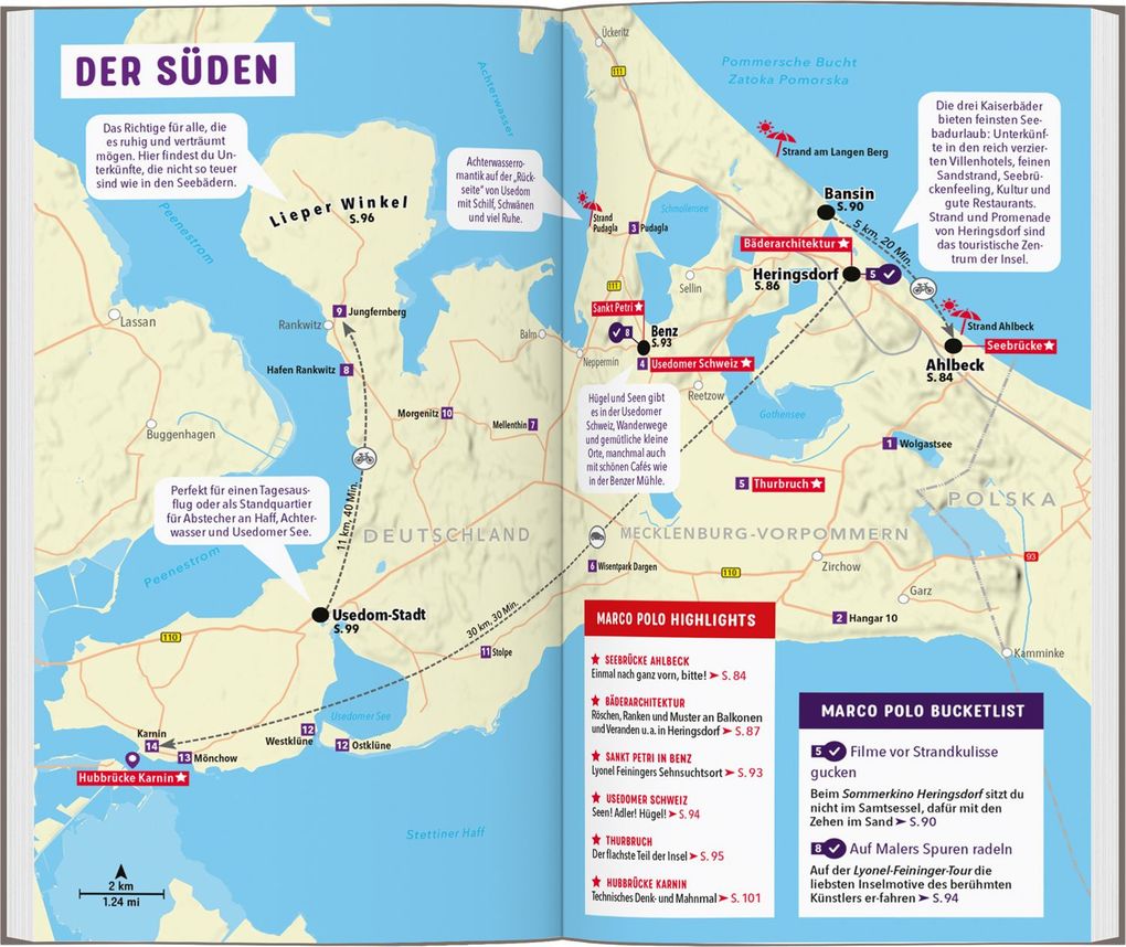 Weitere Ansicht: MARCO POLO Reiseführer Usedom | Anke Lübbert, Florian Schröder
