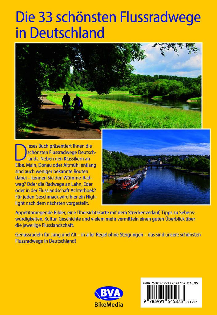 Weitere Ansicht: BVA Die 33 schönsten Flussradwege in Deutschland