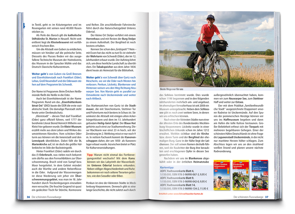 Weitere Ansicht: BVA Die 33 schönsten Flussradwege in Deutschland