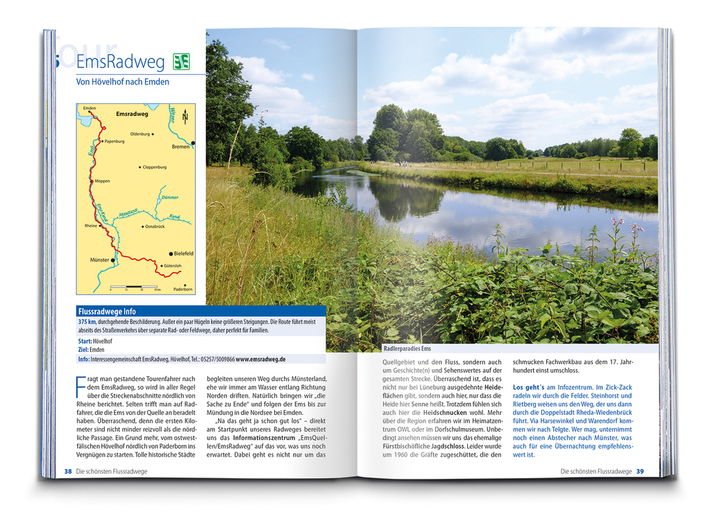 Weitere Ansicht: BVA Die 33 schönsten Flussradwege in Deutschland