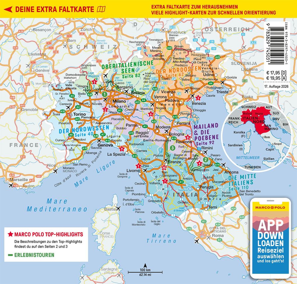 Weitere Ansicht: MARCO POLO Reiseführer Italien Nord | Sabine Oberpriller