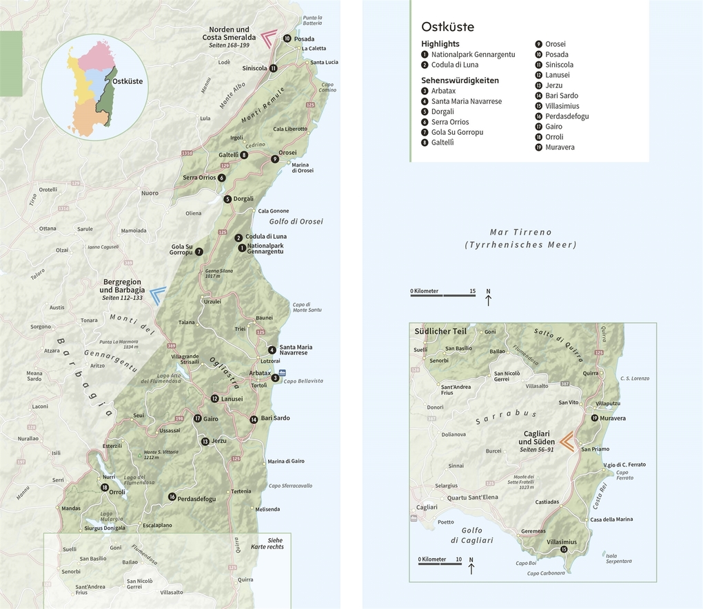 Weitere Ansicht: Vis-à-Vis Reiseführer Sardinien