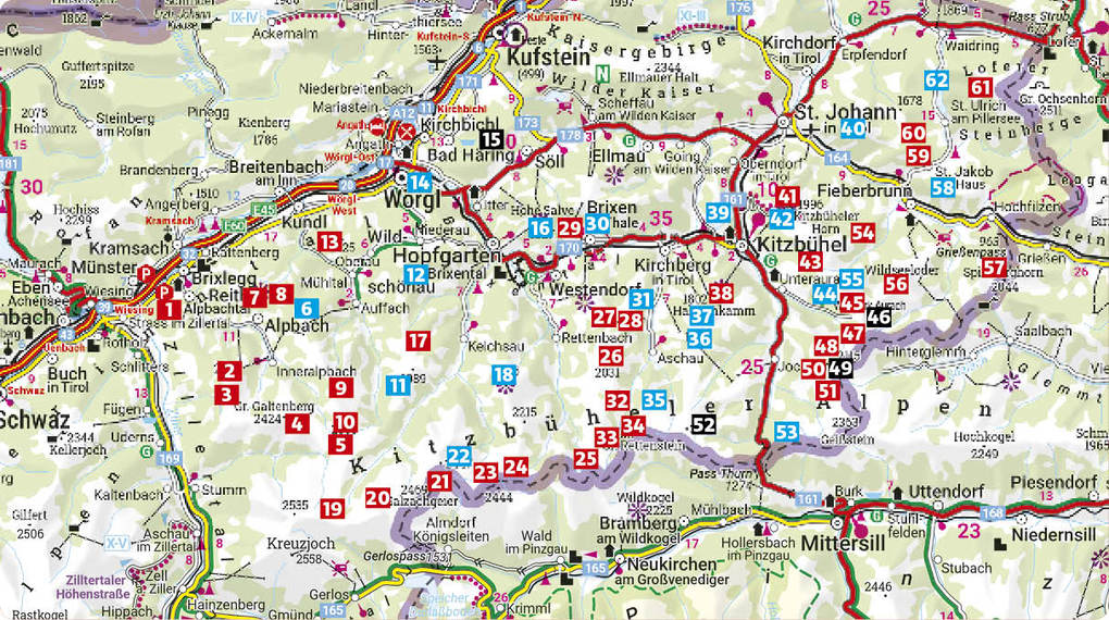 Weitere Ansicht: ROTHER Wanderführer Kitzbüheler Alpen. 62 Touren um Alpbach, in der Wildschönau, im Brixental, bei St. Johann und im Pillerseetal | Sepp Brandl, Marc Brandl