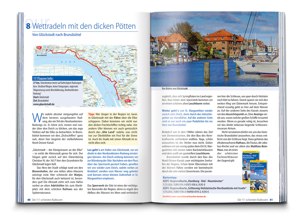 Weitere Ansicht: BVA Die 111 schönsten Radtouren in Deutschland