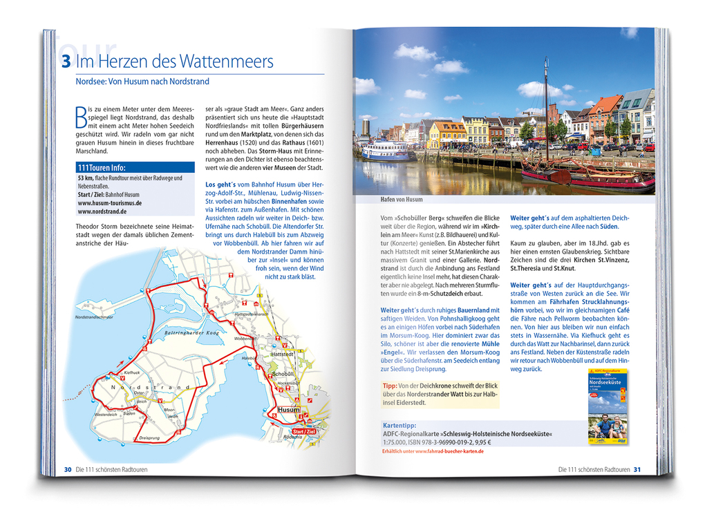 Weitere Ansicht: BVA Die 111 schönsten Radtouren in Deutschland