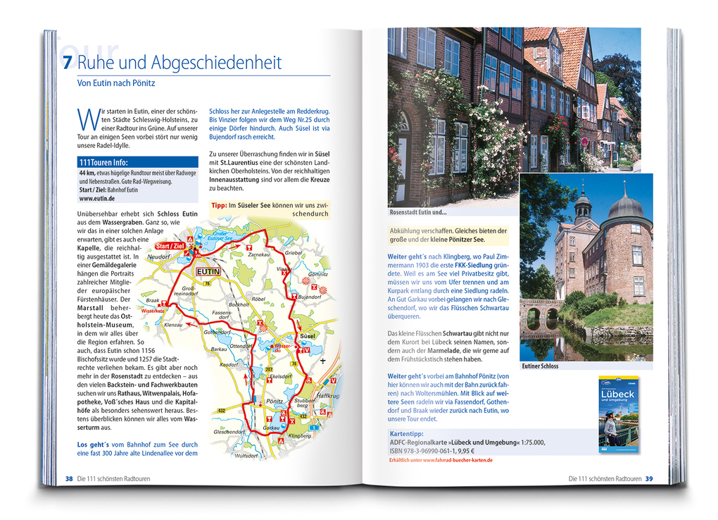 Weitere Ansicht: BVA Die 111 schönsten Radtouren in Deutschland