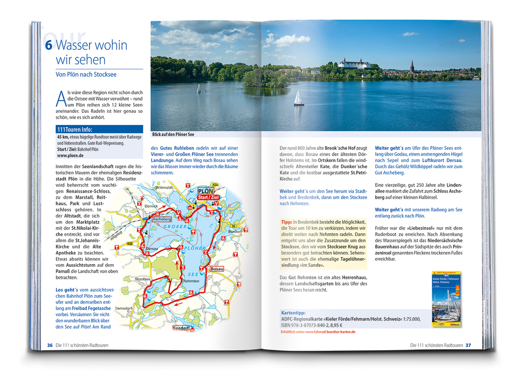 Weitere Ansicht: BVA Die 111 schönsten Radtouren in Deutschland