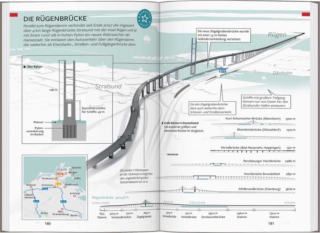 Weitere Ansicht: Baedeker Reiseführer Rügen, Hiddensee | Christine Berger, Madeleine Reincke
