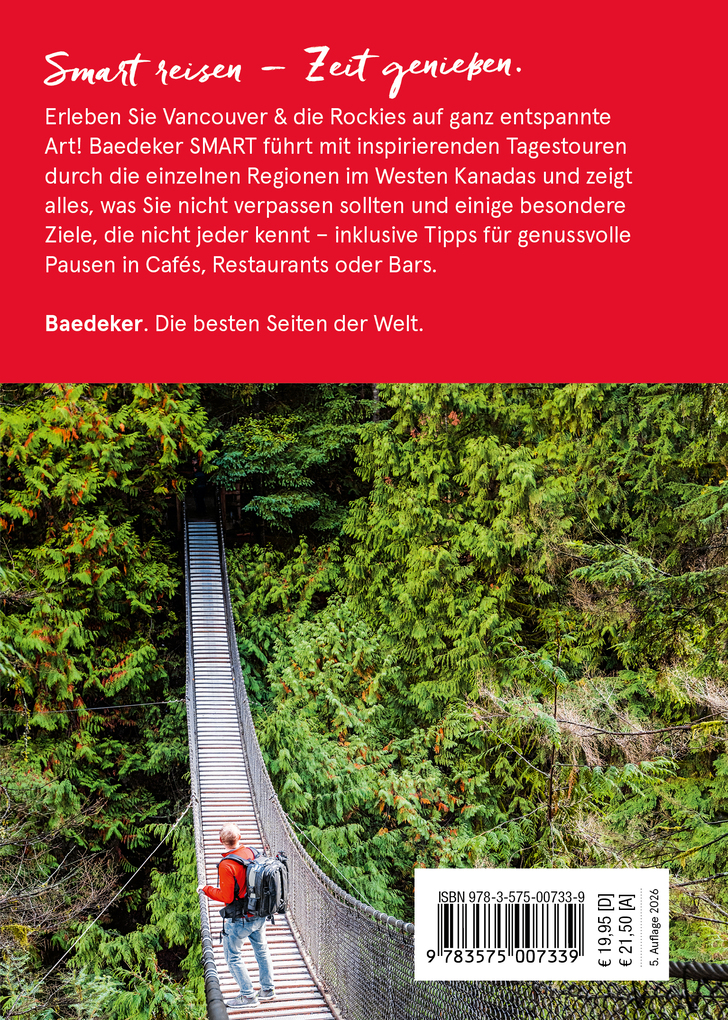 Weitere Ansicht: Baedeker SMART Reiseführer Baedeker SMART Reiseführer Vancouver & Kanadische Rockies | Ole Helmhausen