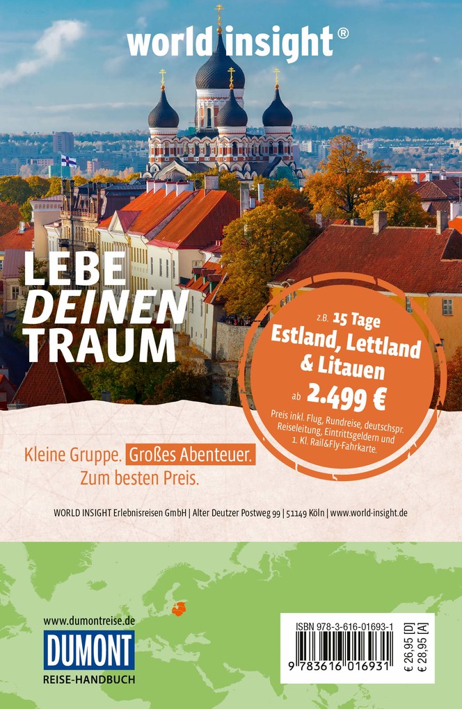 Weitere Ansicht: DUMONT Reise-Handbuch Reiseführer Baltikum | Christiane Bauermeister, Eva Gerberding, Christian Nowak