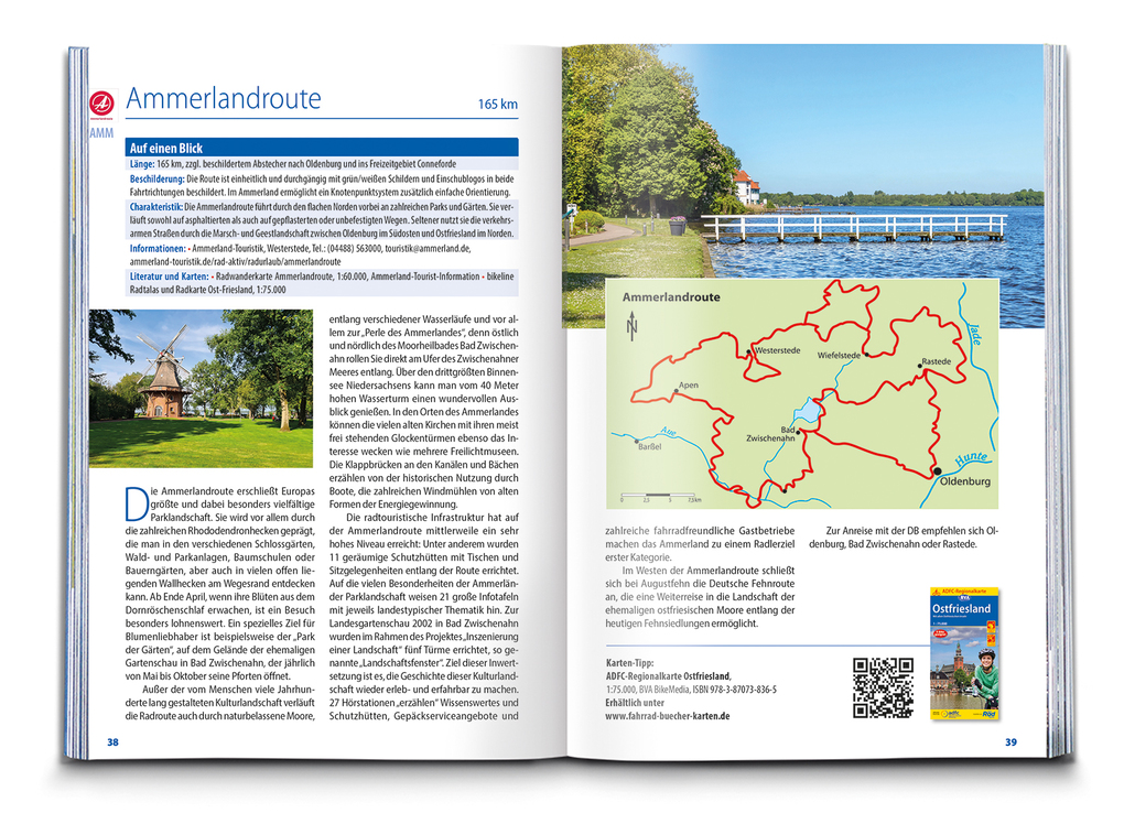 Weitere Ansicht: BVA ADFC-Ratgeber 260 Radfernwege in Deutschland