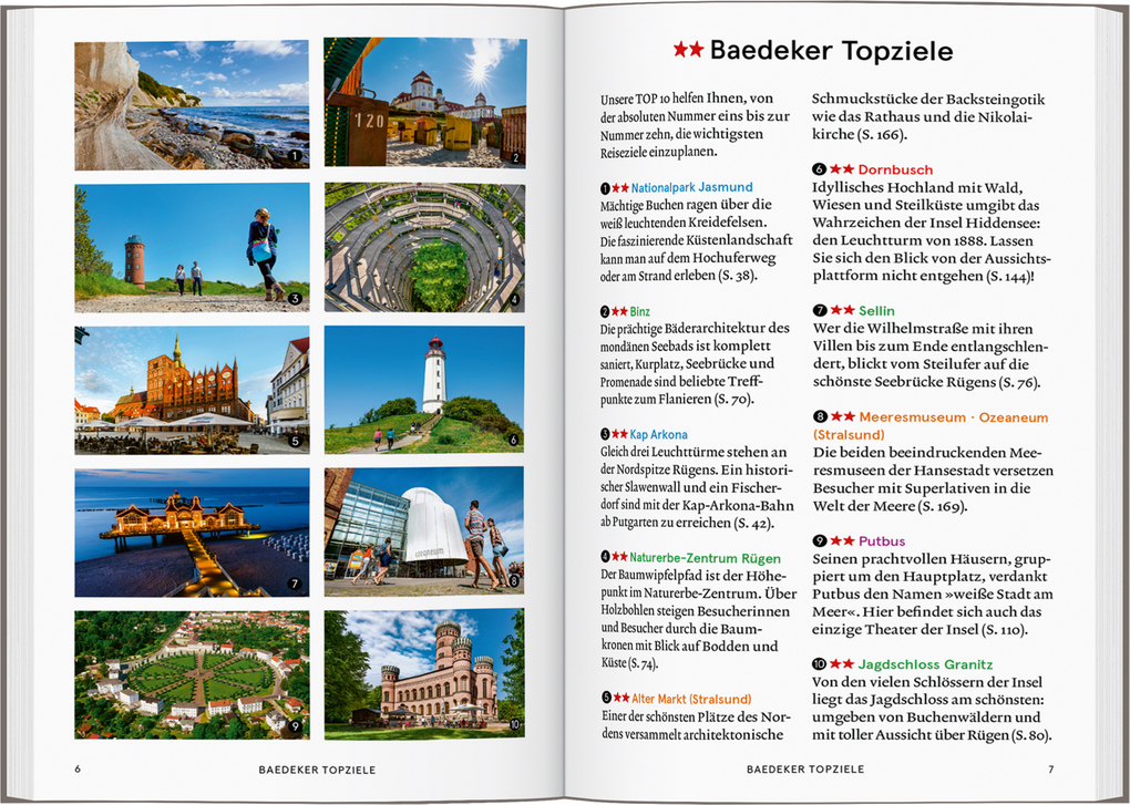 Weitere Ansicht: Baedeker SMART Reiseführer Rügen | Oliver Gerhard, Christine Berger