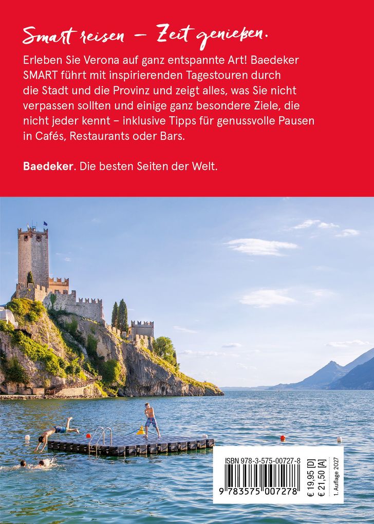 Weitere Ansicht: Baedeker SMART Reiseführer Verona, Gardasee, Valpolicella | Beate Giacovelli