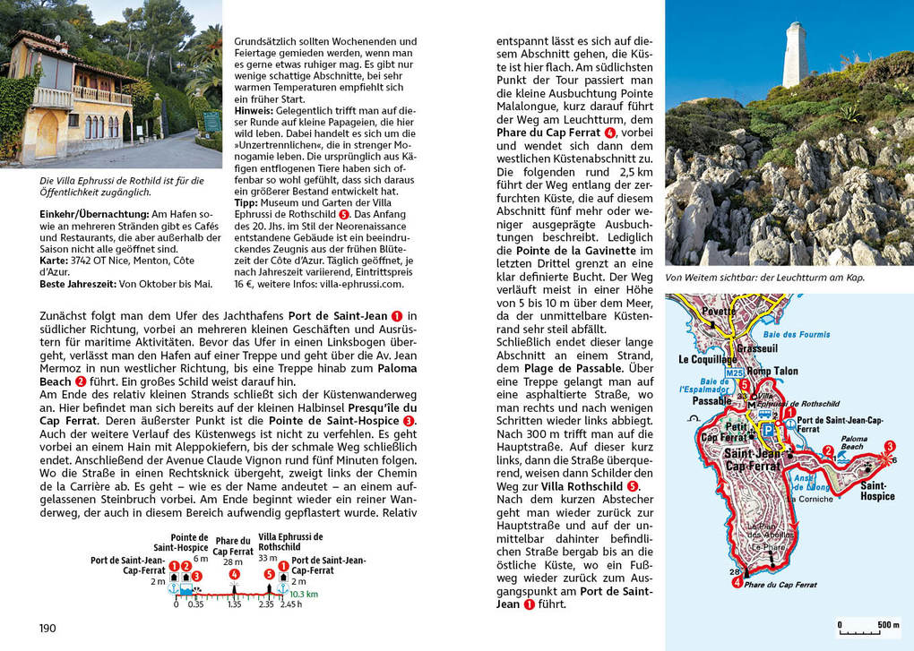 Weitere Ansicht: ROTHER Wanderführer Côte d'Azur - mit Nationalpark Calanques: 50 Touren zwischen Meer und Bergen - von Marseille über Nizza bis Menton. | Michael Wellhausen