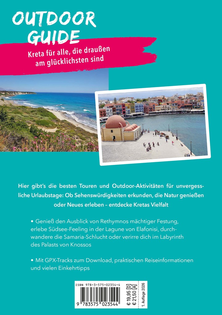 Weitere Ansicht: MARCO POLO OUTDOOR GUIDE Reiseführer Kreta | Jörg Dauscher