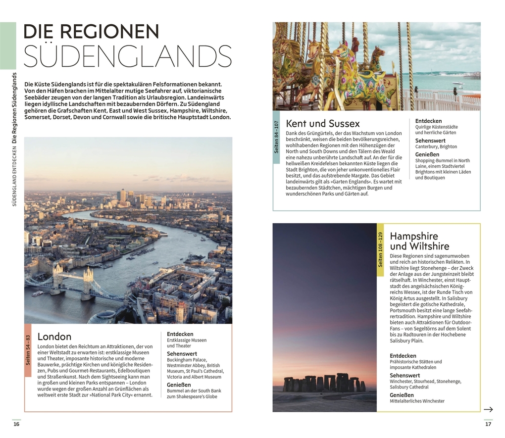 Weitere Ansicht: Vis-à-Vis Reiseführer Südengland