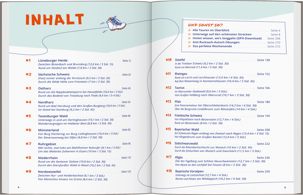 Weitere Ansicht: DUMONT Wanderzeit in Deutschland