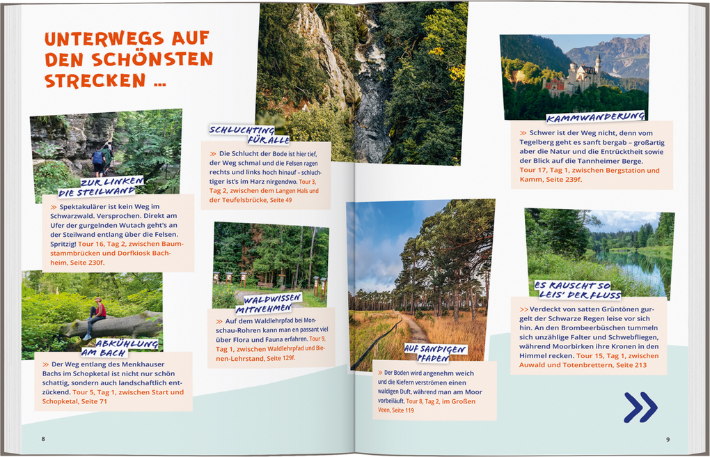 Weitere Ansicht: DUMONT Wanderzeit in Deutschland